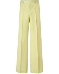 Gucci - Wide Leg Trousers - Lyst