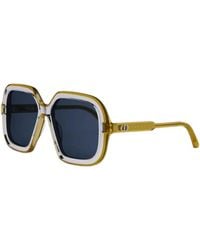 Dior - Sunglasses Square Full Rim, Shiny-Havana Frame And Lens Highlights1I24B0 - Lyst