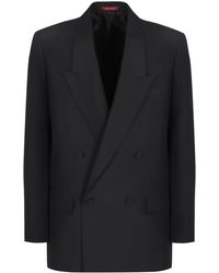 Gucci - Reversible Gg Wool Jacquard Cardigan - Lyst