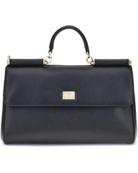 Dolce & Gabbana - My Sicily Handbag Calf Leather Bos Taurus Shoulder Bags - Lyst
