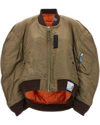 Maison Mihara Yasuhiro - Nylon Bomber Jacket Coats, Trench Coats - Lyst