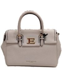 ERMANNO FIRENZE - Logo-plaque Small Tote Bag - Lyst