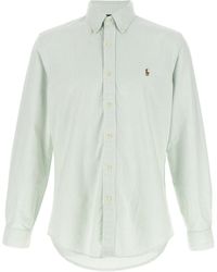 Polo Ralph Lauren - Striped Oxford Cotton Shirt - Lyst