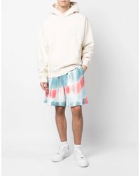 DSquared² - Tie Dye Distressed Relax Fit Shorts - Lyst
