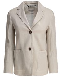 Max Mara - Single-Breasted Long-Sleeved Jacket - Lyst