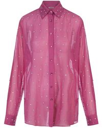 Oséree - Flamingo Gem Long Shirt - Lyst