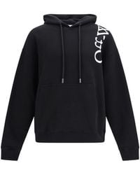 Off-White c/o Virgil Abloh - Vertical Bookish Skate Hoodie Cotton Sweatshirts - Lyst