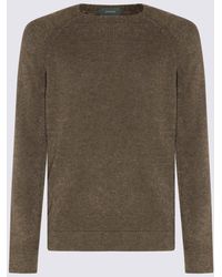 Zanone - Wool Blend Sweater - Lyst