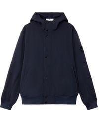 Stone Island - Hooded Parka Polyester Trench & Raincoats - Lyst