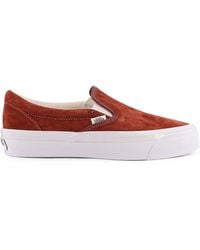Vans - Lx Classic Slip-On 98 Low-Top Suede Sneakers - Lyst