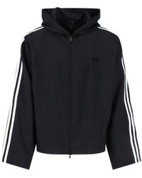 Y-3 - 3-Stripes Zip Sweatshirt - Lyst