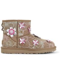 UGG - Classic Mini Meadow Suede Classic Boots - Lyst