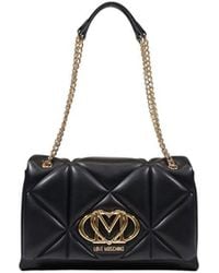 Love Moschino - Black Polyethylene Handbag - Lyst