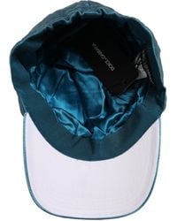 Dolce & Gabbana - Polyester Quilted Baseball Cap Hat Silk Cotton - Lyst