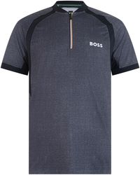 BOSS - Polo Shirt Technical Short Sleeve Polyester - Lyst
