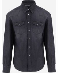 Alessandro Gherardi - Cotton Denim Shirt - Lyst