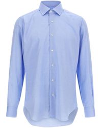 Barba Napoli - Oxford Cotton Shirt - Lyst