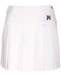 Palm Angels - Pleated Mini Skirt - Lyst
