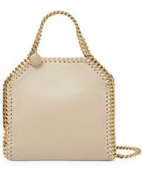 Stella McCartney - Tiny Tote Eco Shaggy Deer W/gold Color Chain - Lyst