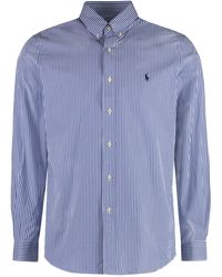 Polo Ralph Lauren - Button-Down Collar Cotton Shirt - Lyst
