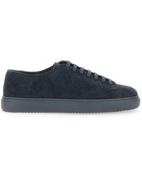 Doucal's - Wash Suede Sneakers - Lyst