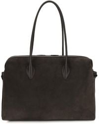 Yuzefi - Shoulder Duffle Bag Brioche Suede - Lyst