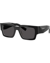 Prada - Sunglasses Square Full Rim, Frame And Dark Lens Prb17S16K08Z - Lyst