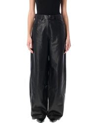 REMAIN Birger Christensen - Cocoon Leather Pants - Lyst