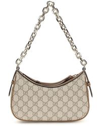 Gucci - Beige Fabric Handbag - Lyst