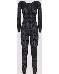 Wolford - Reptile Net Jumpsuit - Lyst
