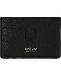 Tom Ford - Minimalist Calfskin Credit Card Holder - Lyst