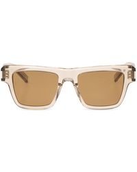 Saint Laurent - Sl 469 Square Frame Sunglasses - Lyst