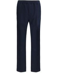 Gucci - Blue Polyester Casual Pants - Lyst