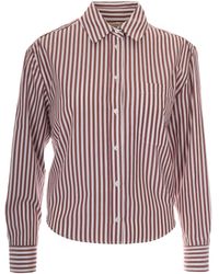Weekend by Maxmara - Regular Stripes Shirt - Lyst