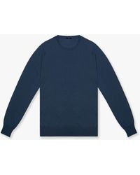 Larusmiani - Crew Neck Irish Sweater - Lyst