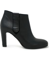 Roberto Del Carlo - Roberto Leather Palmer Ankle Boots - Lyst