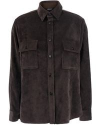 Le Plain - Corduroy Shirt Blouses - Lyst