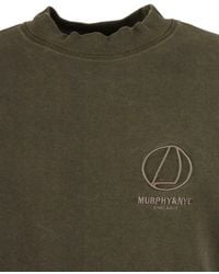 Murphy & Nye - Sheave-1 Sweatshirt Olivine Cotton - Lyst