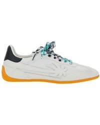 Palm Angels - Pa 5 Low Top Sneakers With Logo Patch On The Tongue And Contrasting Heel - Lyst