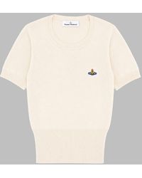 Vivienne Westwood - Knit Top Bea Cotton Cashmere Tops - Lyst