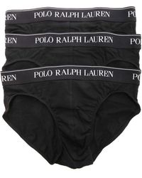 Ralph Lauren - Logo Band Three-pack Briefs - Lyst
