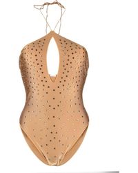 Oséree - Sand Stone Gem Necklace Maillot Swimsuit - Lyst