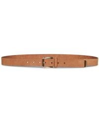 Brunello Cucinelli - Light Reversed Leather Belt - Lyst
