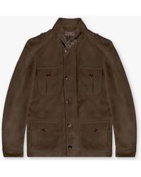 Larusmiani - Devon Sahariana Jacket Leather Jacket - Lyst