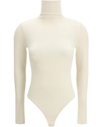 Wolford - Colorado Bodysuit Buttercream - Lyst