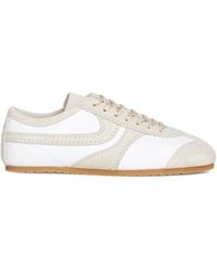 Dries Van Noten - Nappa Leather Sneakers With Suede Details - Lyst