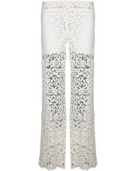 Ermanno Scervino - Macramã Flare Pants - Lyst