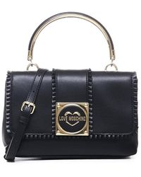 Love Moschino - Bag With Handle And Logo - Lyst