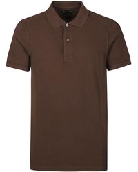 Tom Ford - Tennis Piquet Short Sleeve Polo Shirt - Lyst