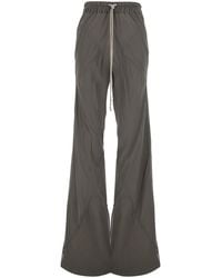 Rick Owens - 'Bias' Trousers With Elastic Waist With Drawstring - Lyst